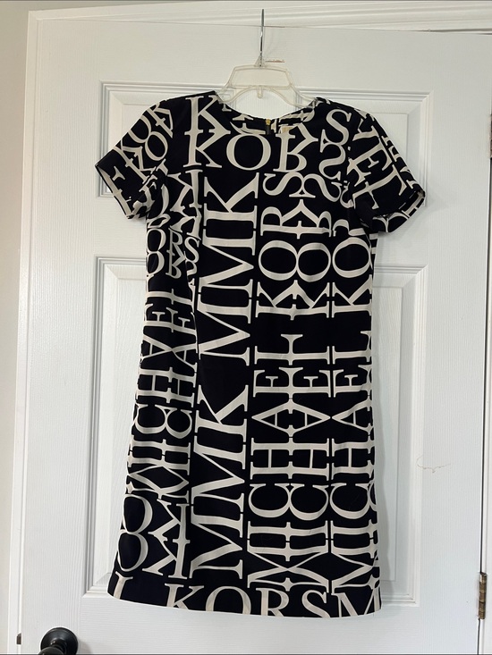 Michael Kors Dresses & Skirts - Michael Kors Monochrome Logo Mini Dress